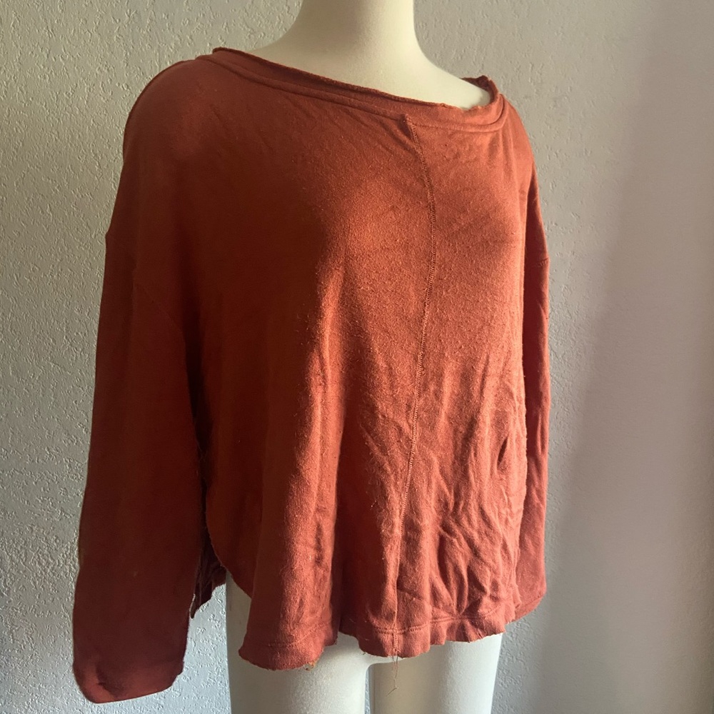 Orange Free people top